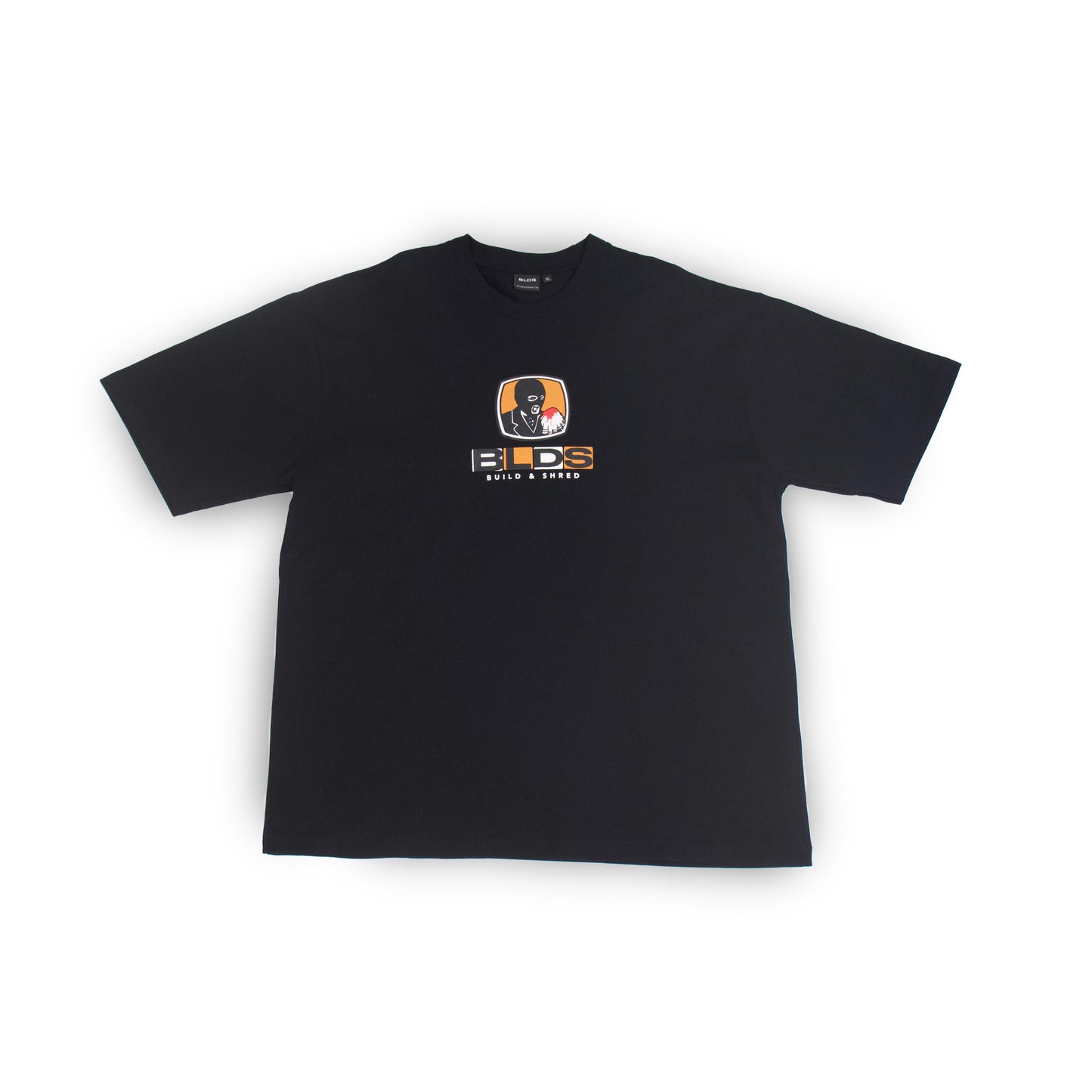 COUGHED UP TEE BLACK